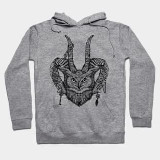 Spirit Guide B&W Hoodie